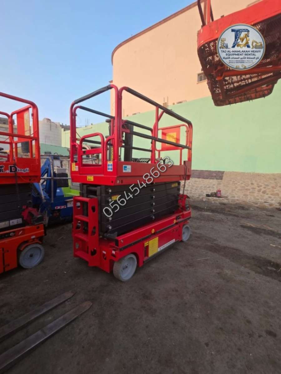 Scissor-lift-for-rent-in-Jeddah-2026-Mecca-Dammam-Riyadh-Khobar-Jubail-Qatif-Tabuk-Rabigh-2